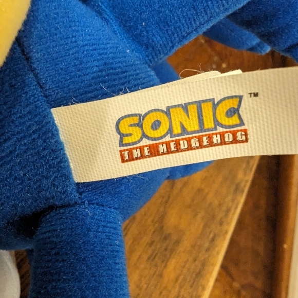 SONIC The Hedgehog Plush Toy 12 Inch - Sega Toy Factory - Picture 5 of 8